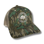 Structured Greenleaf Embroidered Hat